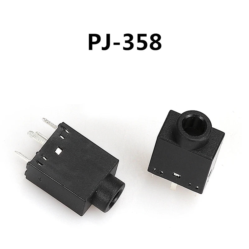 5PCS 3.5MM Headphone Jack Audio Video Female Dual Channel Stereo Jack Socket Stereo Solder Panel Mount PJ313 PJ320 PJ325 PJ326