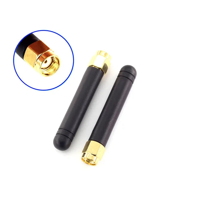 2PCS 868MHz 915MHz Antenna 3dbi SMA Male Connector GSM, GPRS Antena Outdoor Signal Repeater Antenne Waterproof  Glue Rod Antenna