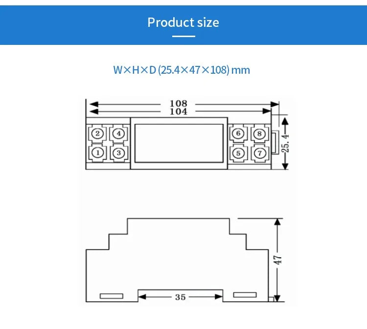 single phase AC current transducer / 0-5A / 4-20mA isolated modules / 0-10A voltage transducer