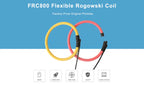 Flexible Rogowski Coil Rope CT FRC800 1000A/100mV Big Bandwidth for Network-analyzer Power meter and Transient recorder