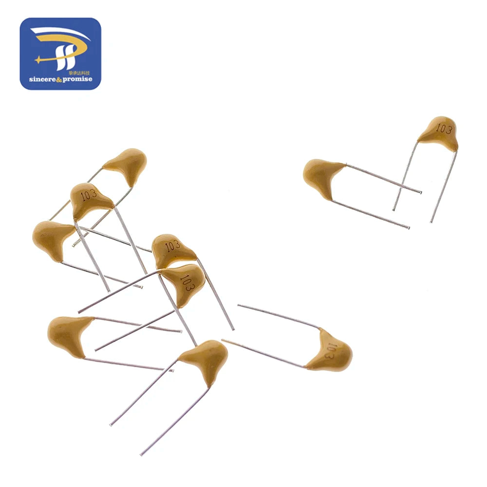 18values*10pcs =180pcs Monolithic Ceramic Capacitor 20pF~1uF, (105) 50V Multilayer Ceramic Capacitor Assorted Kit 22PF 30PF 100P