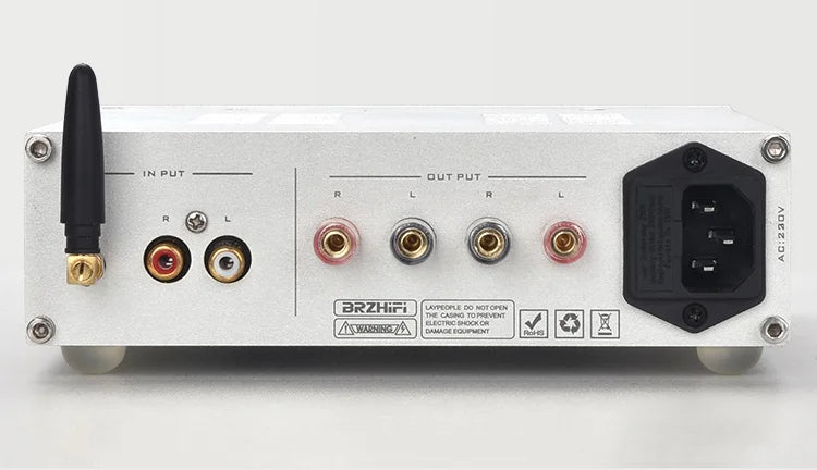 2020 Breeze Audio New HiFi 2.0 Class D Full Digital Amplifier TPA3255 High Power 300W*2/4ohm Bluetooth@5.0 Black Optional