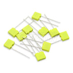 20pcs Correction capacitor Polypropylene Safety Plastic Film 100V 1nF ~ 470nF 100nf 220nf 10nf 47nf 22nf 1nf 0.47uf 0.1uf