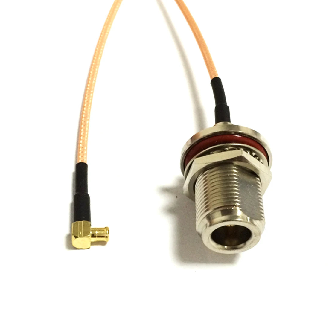 MCX Right Angle 90-Degree Switch N Type Female Bulkhead Pigtail Cable RG316 RG174 RG178 15cm/30cm/50cm/100cm For Wifi Router