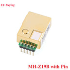 MH-Z19 MH-Z19C MH-Z19B MH-Z19E IR Infrared CO2 Sensor Module Carbon Dioxide Gas Sensors NDIR CO2 Monitor 400-5000 0-5000ppm UART