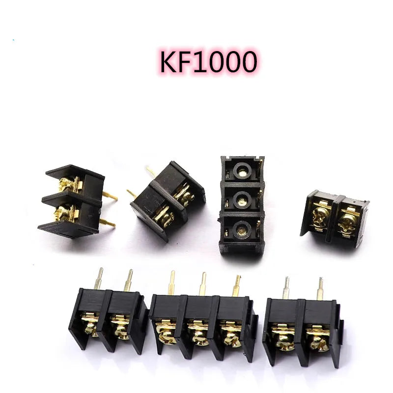 5/10/20Pcs KF1000 PCB Screw Terminals Block Connector 10.0mm Pitch 2/3/4Pin Straight Pin Barrier Terminal Block Connector