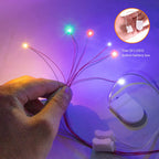 10pcs 0805 SMD Led Lamp Plus 1pc Free 3V CR2032 Button Cell Battery Box Without Battery Model Train DIY Model Making/Diorama