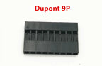 50pcs 2.54mm Dupont Connector Male/Female Pin Way Cable Plug 2/3/4/5 Pin Electrical Pin Jumper Header Housing Wire Connector Kit