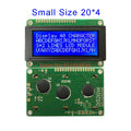 small size 20x4 2004 77x47mm Lcd Display Module HD44780 5V blue green