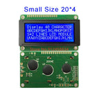 small size 20x4 2004 77x47mm Lcd Display Module HD44780 5V blue green