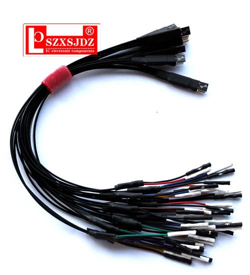 Logic analyzer data cable shielded cable for link(Support Saleae Logic)