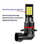 2Pcs Dual Colors H11 H8 9006 HB4 881 H27 High Quality 3030 LED Auto Fog Lamp Car Anti Fog Light Bulb Foglamps Yellow White 12V