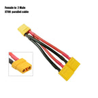 AMASS XT60 T Deans EC5 Tamiya XT90 EC3  XT150 Connector Deans Plug Silicone cable  Wiring Parallel Series for RC Lipo Battery