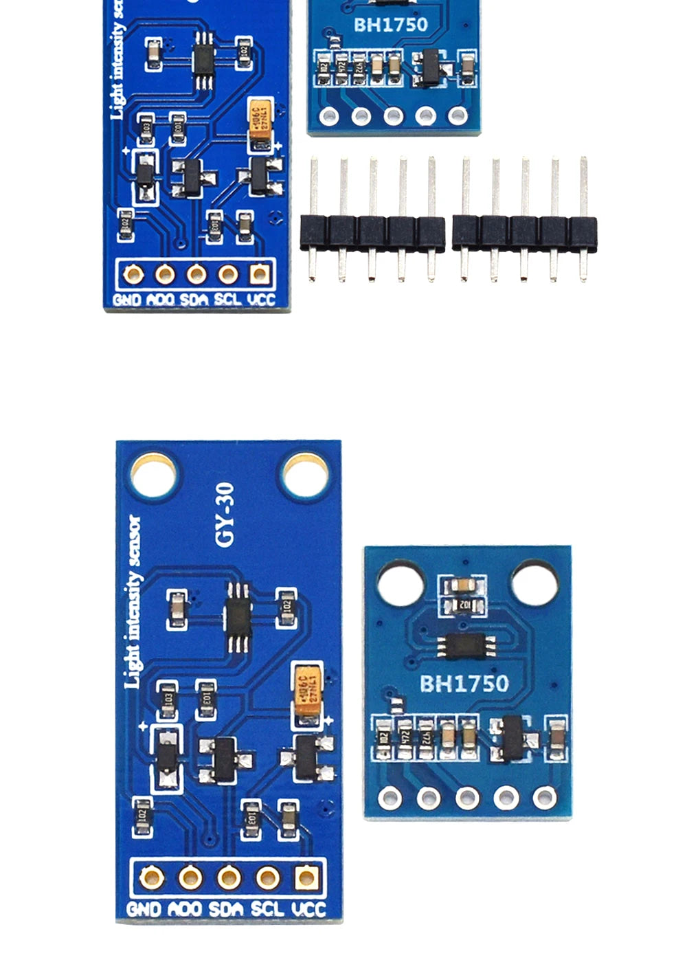 GY-302 GY-30 BH1750 BH1750FVI The digital optical intensity illumination sensor BH1750FVI of module for arduino 3V-5V