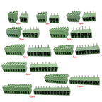 10pc 15EDG 3.5mm/0.138in 3.81mm/0.15in KF2EDGK 39500-0004 0020 Equival PCB Screw Terminal Block Connector Plug Pin Header Socket