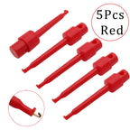 5Pcs 58mm Single Test Hook Clip Alligator Clips Test Probes Clamp For Electronic Testing Multimeter IC Grabber Probe Hooks