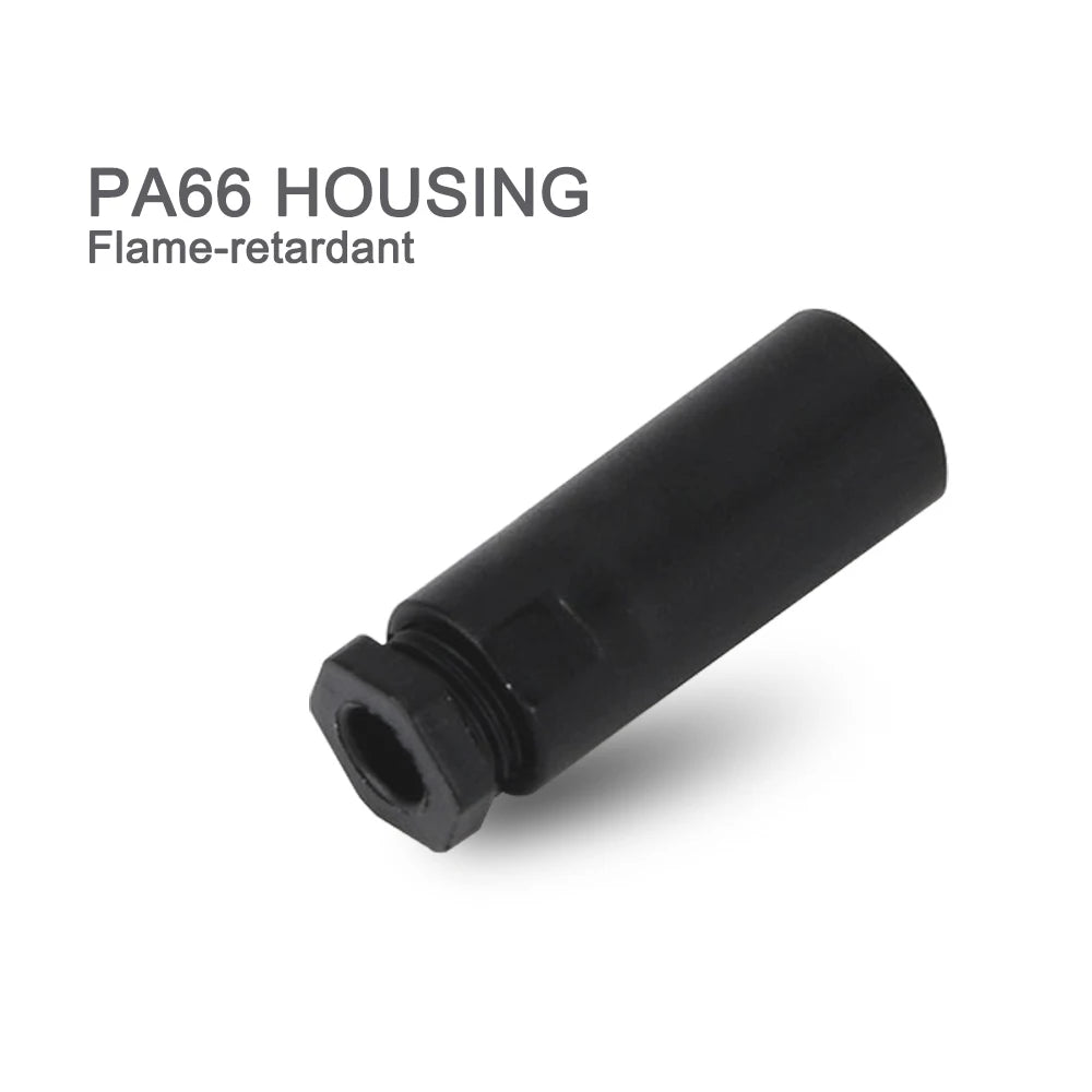 Cloweit M8 Sensor Connector Waterproof Male&Female Plug Straight Angle Screw Threaded Coupling 3pin 4p Panel Mount Flange Socket