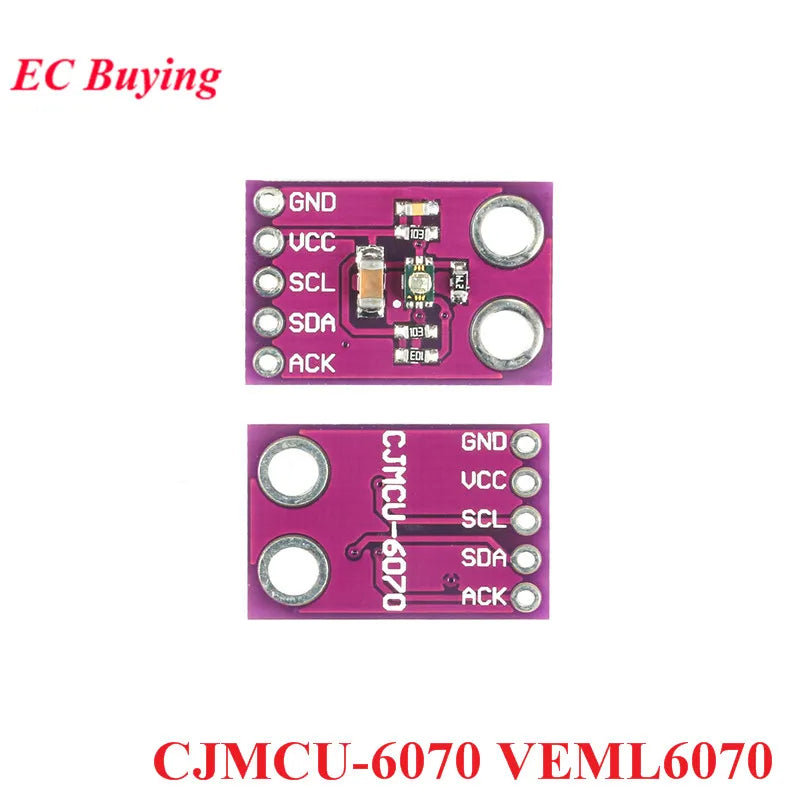 10Pcs/1pc UV Detection Sensor Module CJMCU-GUVA-S12SD VEML6075 VEML6070 UVA UVB S12SD ML8511 Ultraviolet Ray Light For Arduino