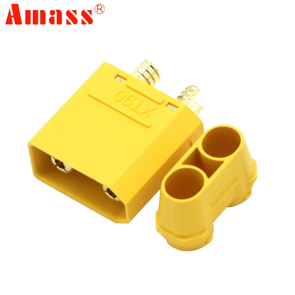 Amass XT90 Plug Male Female Battery Connectors 4.5mm Gold Plated Banana Plug For RC Lipo Car Airplane Drone Truck Toy