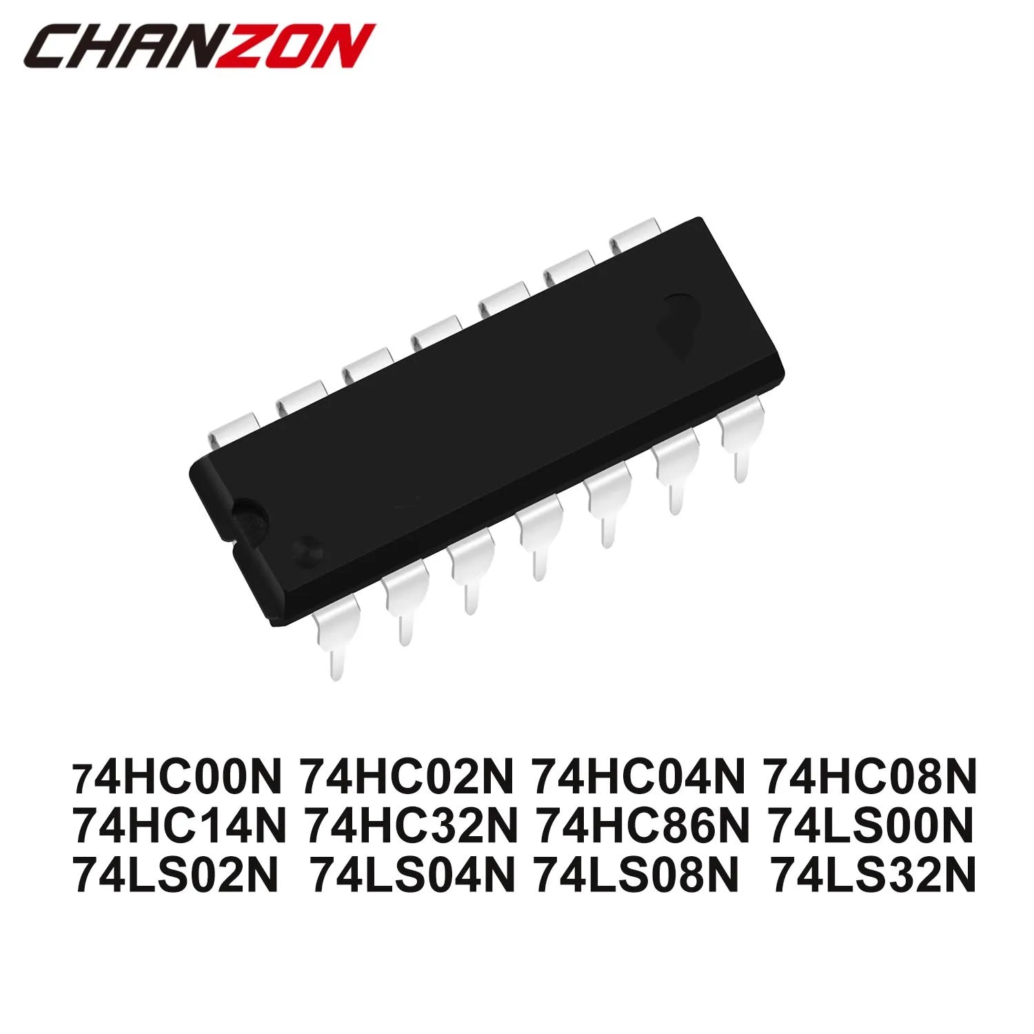 10PCS 74HC00N 74HC02N 74HC04N 74HC08N 74HC14N 74HC32N 74HC86N 74LS00N 74LS02N 74LS04N 74LS08N 74LS32N DIP DIP14 IC New Original