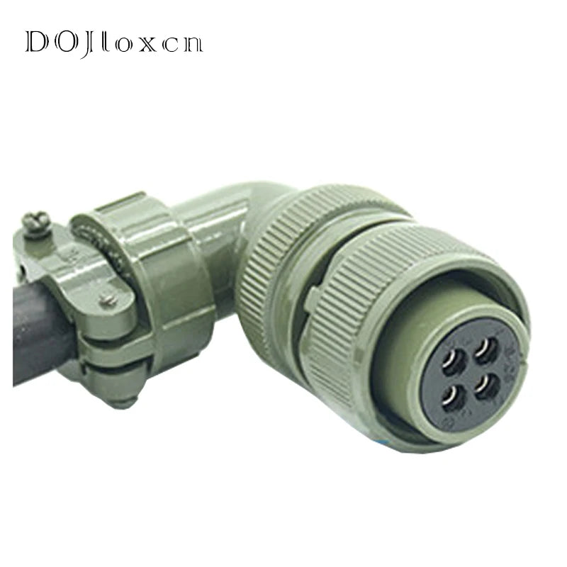 1 Set 4 Pin MS5015 Military Standard Aviation Electricity Plug MS3108A-18-10S/P MS3102A Straight Elbow Male Female Connector