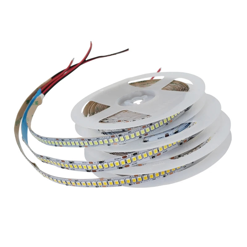 DC 5V 12V 24V Led Strip Light Diode Tape PC TV SMD 2835 1M - 5M 60/120/240 Leds/m 5 12 24 V LED Strip Decoration Light For Rooms