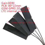 5PCS 2.4Ghz 4G 5G WIFI Internal Antenna FPC PCB 5dBi 8dBi IPX Connector Solder Omni Buletooth Antenna 3dBi IEEE b/g/n WLAN