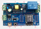 ESP8266 1/4 Way Channel AC 90-250V/DC 7-30V Wifi Wireless Relay Module ESP-12F WiFi Programmable Development Module for IOT