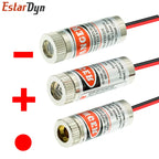 650nm 5mW Red Point / Line / Cross Laser Module Head Glass Lens Focusable Industrial Class
