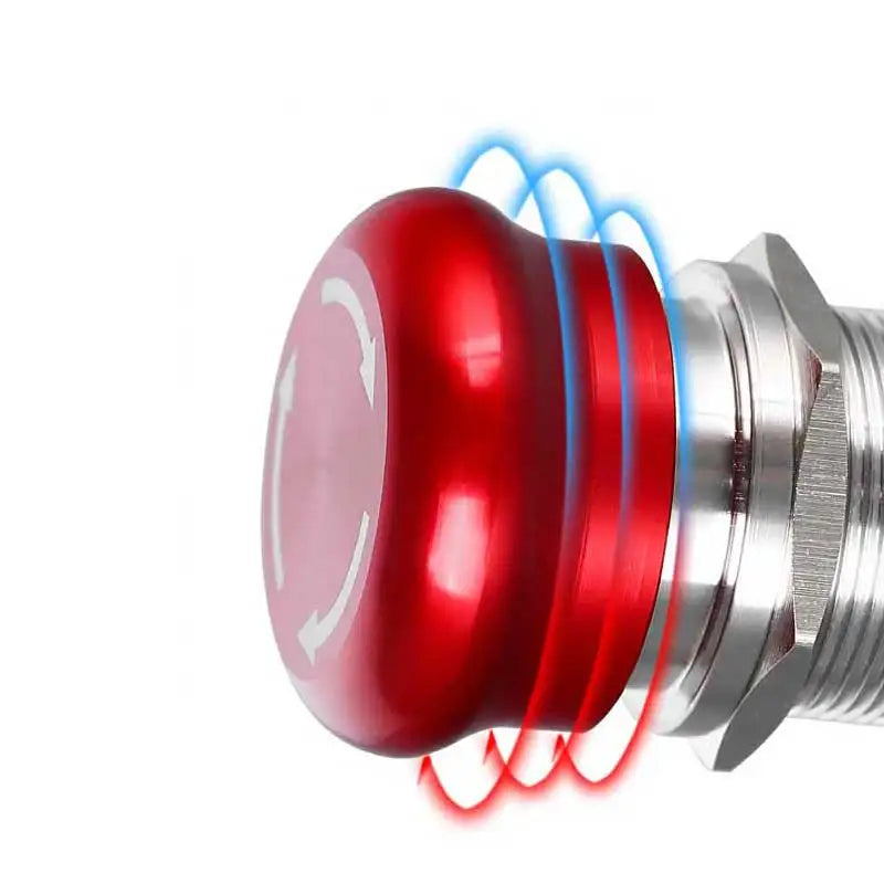 16/19/22mm stainless steel Emergency stop switch Push Button Switch latching 1NO1NC 2NO2NC Car button pin terminal 22JT/L.S.2K2B