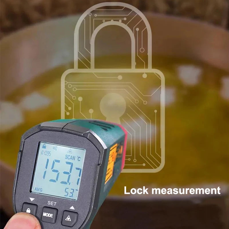 UNI-T Infrared Thermometer UT306S UT306C Non-contact Industrial Laser Digital Temperature Meter Temperature Gun Tester -50-500