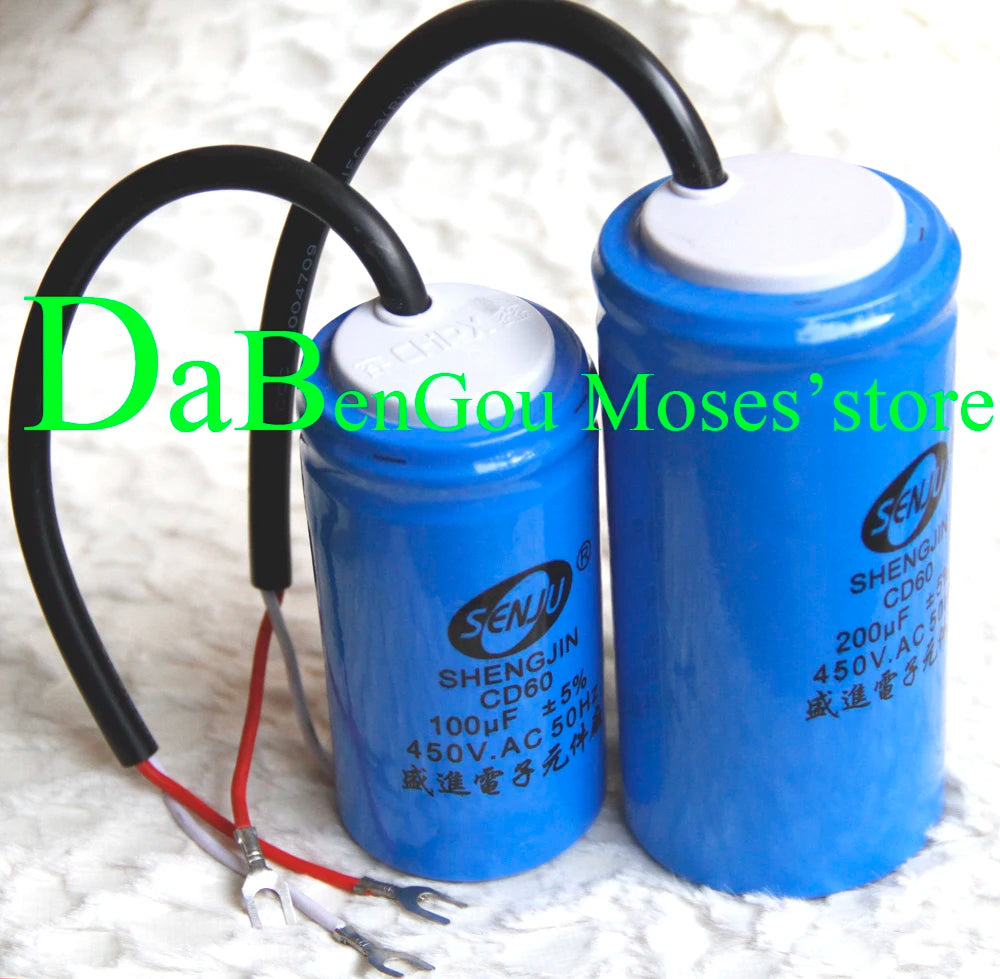 450v 500uf 400uf 350uf 300uf 250uf 200uf 150uf 100uf 600uf Refrigerator Crane Air Compressor Starting Capacitor Capacitance AC
