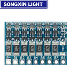 3S 4S 5S 6S 7S 8S 21V 4.2v Li-ion Balancer 18650 Balncing Full Charge Battery Balance Function Protection Board