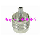 1Pcs Connector N male plug crimp RG58 RG142 LMR195 RG400 cable straight Wire Terminals