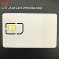 OYEITIMES Programmable Blank SIM LTE USIM Card 4G VoLTE ISIM WCDMA GSM Nano Micro SIM Card 2FF 3FF 4FF for Telecom Operator