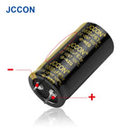 2Pcs JCCON Audio Electrolytic Capacitor 63V 3300UF 4700UF 6800UF 10000UF 12000UF 15000UF 22000UF Low ESR For Hifi Amplifier