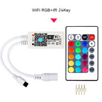 12V 24V LED Strip WIFI RGB RGBW Controller Android IOS APP Bluetooth-compatible Magic Home IR Control For RGB RGBW LED Strip