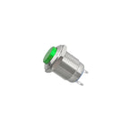 1 PCS 12mm Waterproof Momentary High Round Metal Push Button Switch Car Start Horn Speaker Bell Automatic Reset