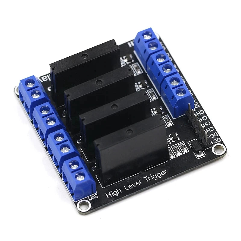 1-10Pcs 1 2 4 8 Channel 5V DC Relay Module Solid State High Level SSR AVR DSP G3MB-202P Relay for arduino