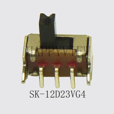 20PCS Mini Slide Switch On-OFF Micro Toggle Switch 1P2T H=1.5/2/4MM Miniature Horizontal Slide Switch SMD/DIP
