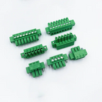 5Sets 3.81MM pitch Through wall plug in terminal blocks 15EDG 3.81 2/3/4/5/6/7/8/9/10/12pin Plug + Pin Header Socket set