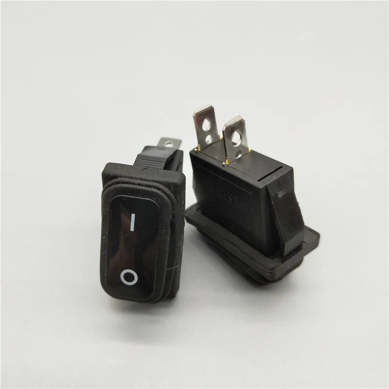 12V/220V LED Light KCD3 On Off Rectangle Long Rocker Switch Waterproof IP67 Cover Car Dash 3PIN/2Pin