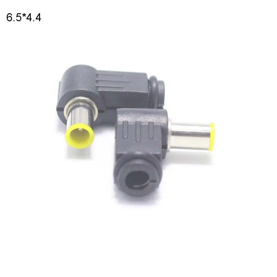 2PCS Male DC Power Plug Connector Angle 90 Degree L Shaped Plastic 5.5*2.5 5.5*2.1 4.8*1.7 4.0*1.7 3.5*1.35 3.5*1.1 2.5*0.7mm