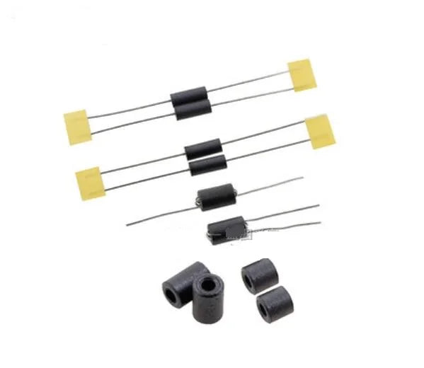 100PCS Hollow Magnetic RH3.5*6*0.8/RH3.5*9*0.8 6/9mm Bead Inductor 6 Hole 2.5T 3T Ferrite anti-interference 3.5*3*1.5 & 3.5*5*1