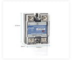 CG SSR-200DD 200A 220V 380V 600V Big Voltage Single Phase JGX DC Control DC Heat Sink 3-32VDC To 5-220VDC DD Solid State Relay