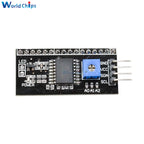 IIC/I2C/TWI/SPI Serial interface Board Module+LCD1602 1602 module Yellow screen 16x2 Character LCD Display Module 5V for arduino