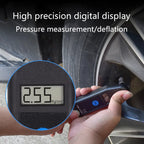 TG101 Digital Car Tire Tyre Air Pressure Gauge Meter LCD Display Manometer Barometers Tester For Car Truck Motorcycle Bike