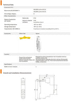 ETEC Impulse Bistable Latching Auto Control Relay Household 1P 2P 16A 1NO 2NO Coil 230V AC 110V DC EKLR