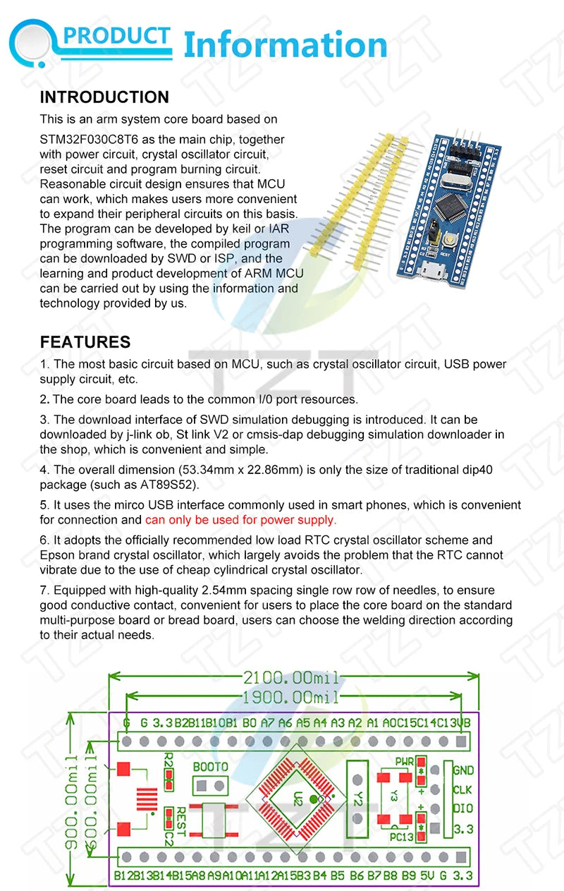 STM32F103C8T6 CH32F103C8T6 ARM STM32 Minimum System Development Board STM32F401 STM32F411 + ST-LINK V2 Download Programmer