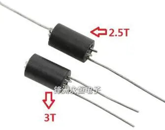 100PCS Hollow Magnetic RH3.5*6*0.8/RH3.5*9*0.8 6/9mm Bead Inductor 6 Hole 2.5T 3T Ferrite anti-interference 3.5*3*1.5 & 3.5*5*1